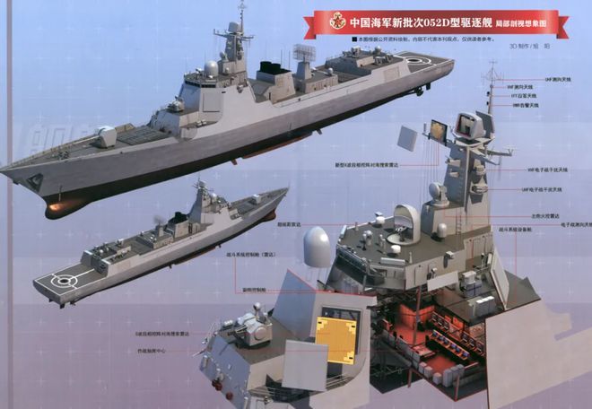 Max版正式亮相中国海军下一代驱逐舰何时亮相？凯发K8国际娱乐央视首次公开！052D型Pro(图13)