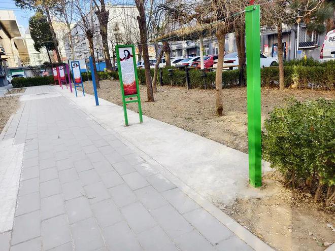 这社区便民晾衣杆让居民省心省力→k8凯发马竞赞助晾晒有去处顺义(图3)